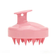 silicone hair scalp massage brush combitem type