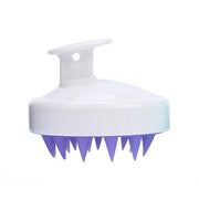 silicone hair scalp massage brush combitem type