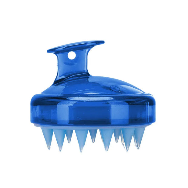 silicone hair scalp massage brush combitem type