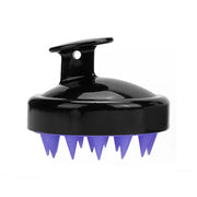 silicone hair scalp massage brush combitem type