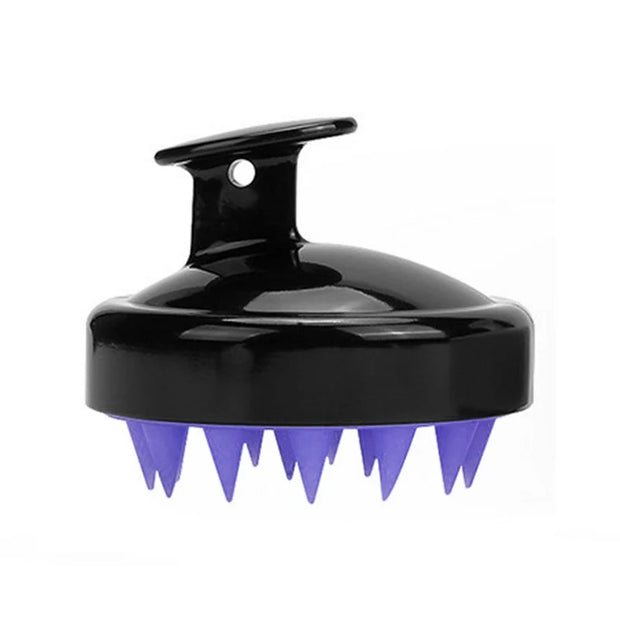 silicone hair scalp massage brush combitem type