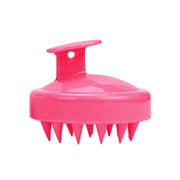 silicone hair scalp massage brush combitem type