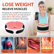 LED Red Light Therapy Belt Pad Pain Relief