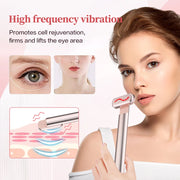 EMS Microcurrent Face Lifting Device Red Light Facial Wand Eye Neck Ma