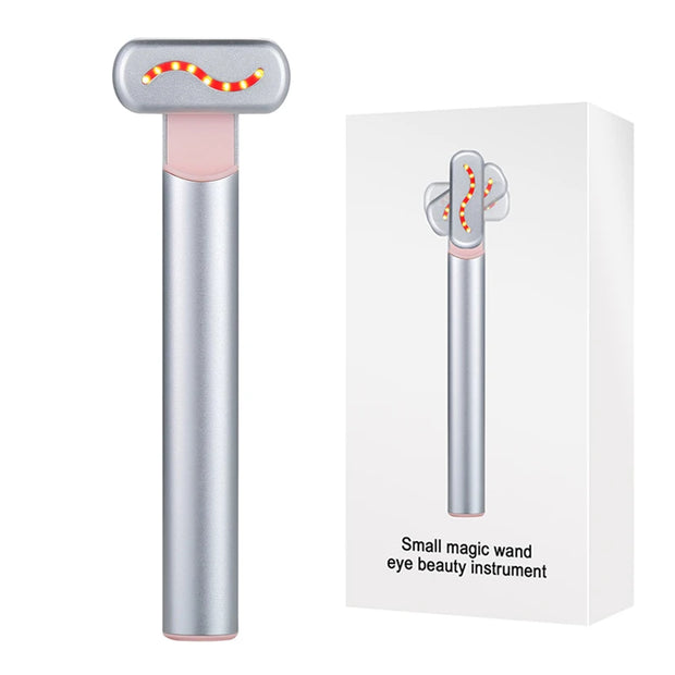 EMS Microcurrent Face Lifting Device Red Light Facial Wand Eye Neck Ma