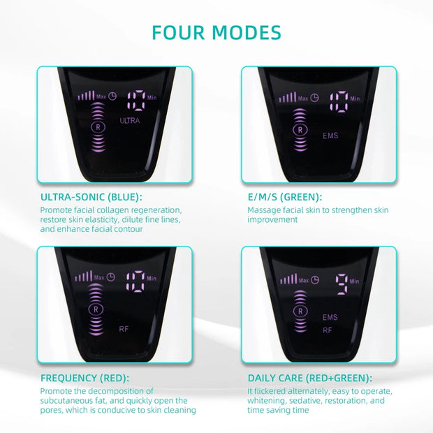 HIFU Facial Radiofrequency EMS Microcurrent Skin Rejuvenation Ultrason