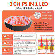 LED Red Light Therapy Belt Pad Pain Relief