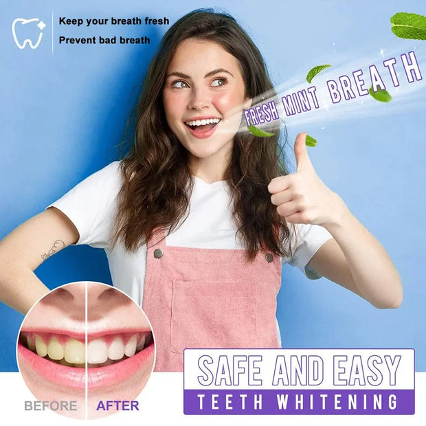 V34 Toothpaste Teeth Whitening Protect Tooth Enamel Intensive Stain Re